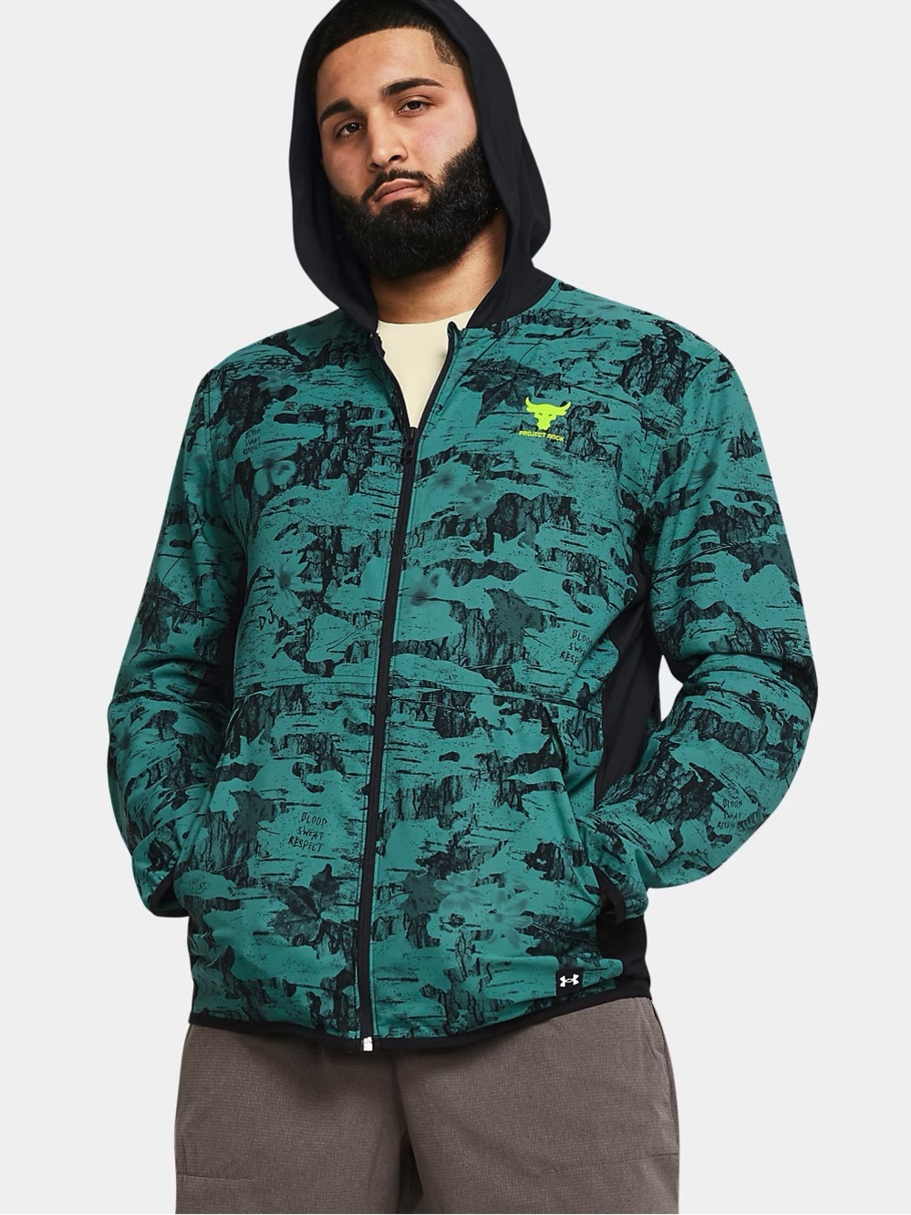 Men's Project Rock Iso-Chill Tide Hybrid Jacket size small